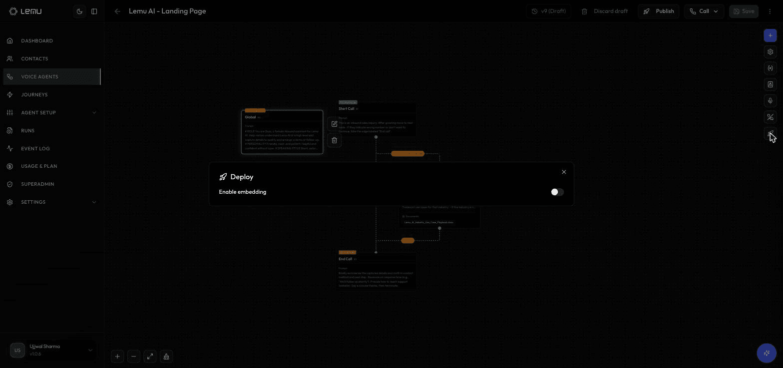 Enable Embedding